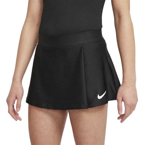 nike tennisrock schwarz falten|tennisröcke für den sport.